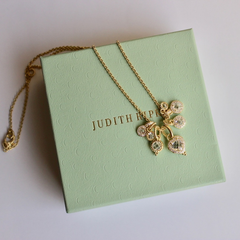 JUDITH RIPKA Gold-Clad Necklace